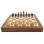 Coffret Echecs en Bois Pliable 25 cm