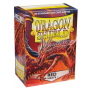 Sleeves 100 Pochettes Dragon Shield Red Matte 63x88 Standard