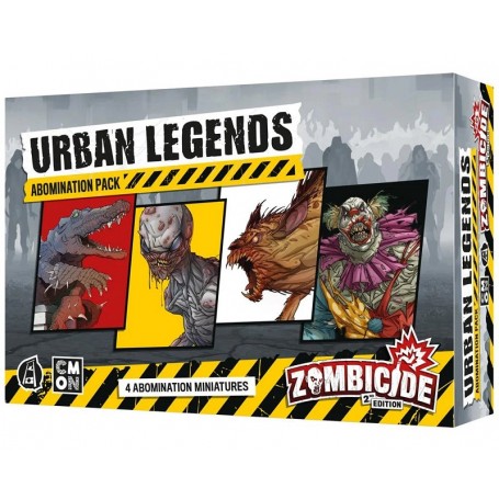 Zombicide : Extension Légendes Urbaines