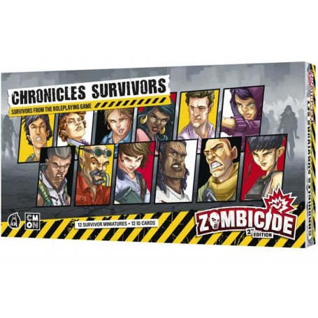 Zombicide : Saison 1 - 2ème Edition Extension Survivants de Chronicles