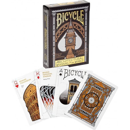 Jeu de Cartes Bicycle Architectural