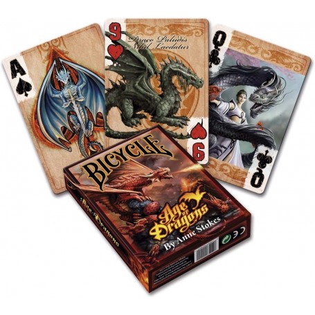 Jeu de Cartes Bicycle Age Of The Dragons