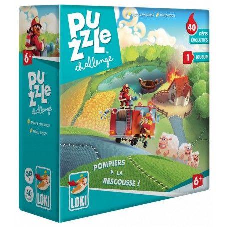 Puzzle Challenge : Pompiers à la Rescousse