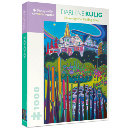 Puzzle - Darlene Kulig Down by the Fishing Pond