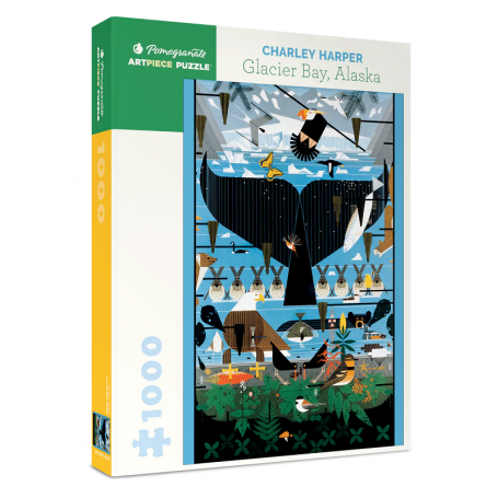 Puzzle - Charley Harper Glacier Bay Alaska