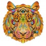 Puzzle en Bois Arc-en-ciel Tigre