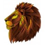 Puzzle en Bois Arc-en-ciel Lion