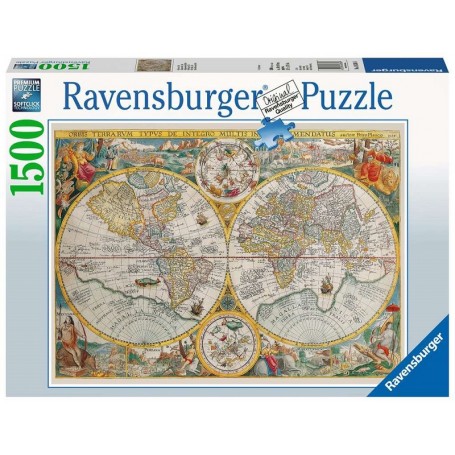 Puzzle - Mappemonde 1594