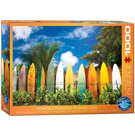 Puzzle Eurographics - Paradis Surfeurs Hawaii