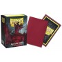 Sleeves 100 Pochettes Dragon Shield Blood Red Matte 63x88 Standard
