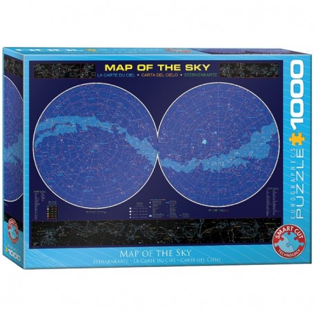 Puzzle Eurographics - Carte du Ciel