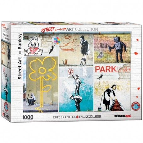 Puzzle Eurographics - Banksy Collage