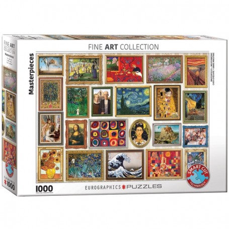 Puzzle Eurographics - Master Pieces