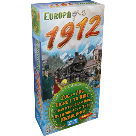 Les Aventuriers du Rail Extension Europa 1912