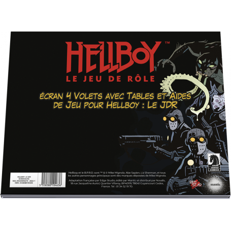 Hellboy Le Jeu de Rôle - Ecran du Maître