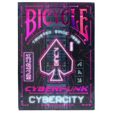 Jeu de Cartes Bicycle Cyberpunk Cybercity