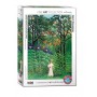 Puzzle Eurographics - Henri Rousseau Femme se promenant dans une forêt exotique