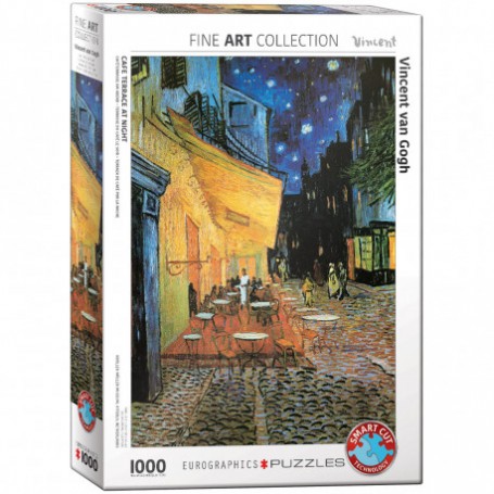 Puzzle Eurographics - Vincent Van Gogh Terrasse du Café, Le Soir