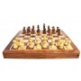 Coffret Echecs Magnétique en Bois Pliable 30 cm