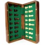 Coffret Echecs Magnétique en Bois Pliable 30 cm