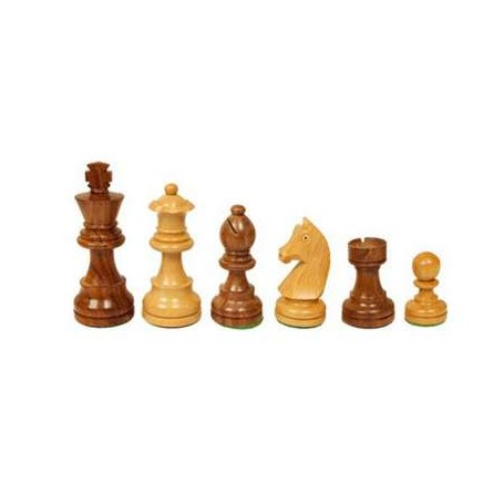 Pièces échecs N°3 en Buis et Acacia