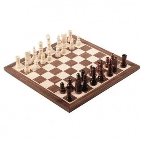 Jeu d'Echecs en Bois 30 cm