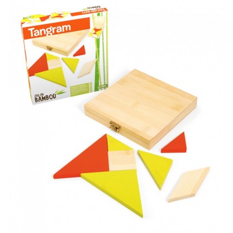Tangram Coffret en Bambou