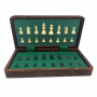 Coffret Echecs Magnétique en Bois Pliable 25 cm