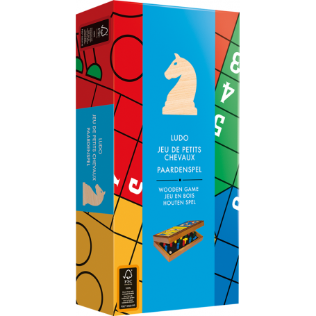 Jeu de Petits Chevaux Pliable