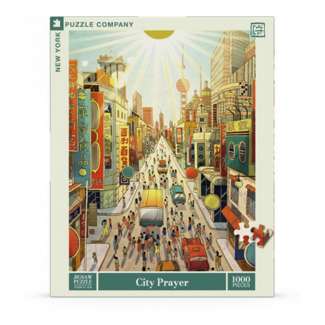 Puzzle New York Puzzle Company - Victor Ngai - City Prayer