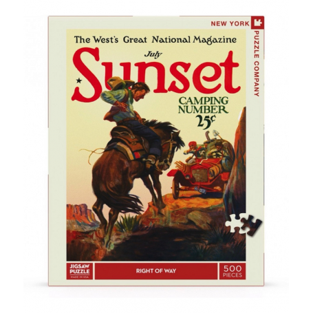 Puzzle New York Puzzle Company - Sunset - Right of Way