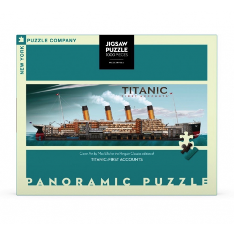 Puzzle New York Puzzle Company - Penguin Random House - Titanic First Accounts