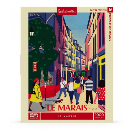 Puzzle New York Puzzle Company - Paul Thurlby - Le Marais