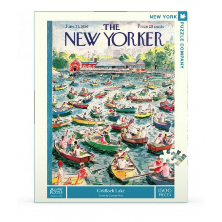 Puzzle New York Puzzle Company- New Yorker - Gridlock Lake - Garrett Price