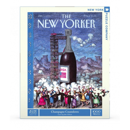 Puzzle New York Puzzle Company - New Yorker - Champagne Countdown