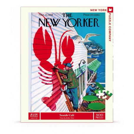 Puzzle New York Puzzle Company - New Yorker - Seaside Cafe - A. Getz