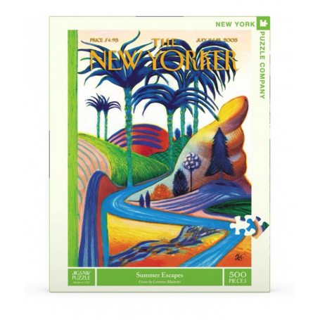 Puzzle New York Puzzle Company - New Yorker - Summer Escapes - L. Mattotti