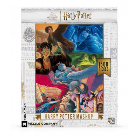 Puzzle New York Puzzle Company - Harry Potter - Harry Potter Mashup