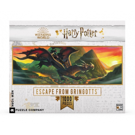 Puzzle New York Puzzle Company - Harry Potter - Escape from Gringotts