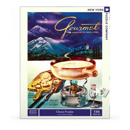 Puzzle New York Puzzle Company - Gourmet - Cheese Fondue - Henry Stahlhut
