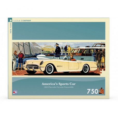 Puzzle New York Puzzle Company - General motors - America's Sports Car