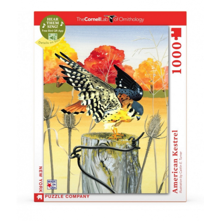 Puzzle New York Puzzle Company - Cornell Lab - Northen Cardinals