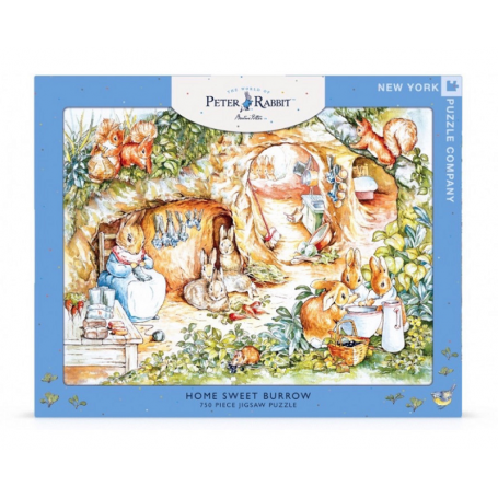 Puzzle New York Puzzle Company - Beatrix Potter - Home Sweet Burrow