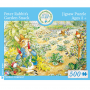 Puzzle New York Puzzle Company - Beatrix Potter - Peter Rabbit's Garden Snack