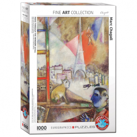 Puzzle - Marc Chagall - Paris à travers la Fenêtre