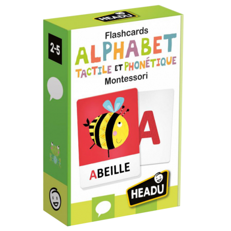 ALPHABET TACTILE & PHONÉTIQUE MONTESSORI