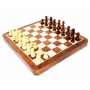 Coffret Echecs en Bois Pliable 30cm