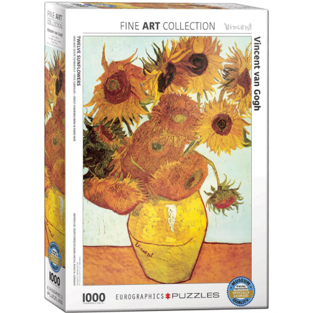Puzzle Vincent Van Gogh - Douze Tournesols