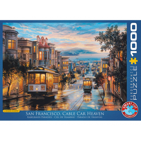 Puzzle - Ciel de tramway, San Francisco