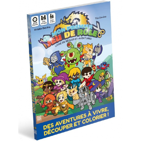 Mon Premier Jeu de Rôle - Livre de règles et Aventures
